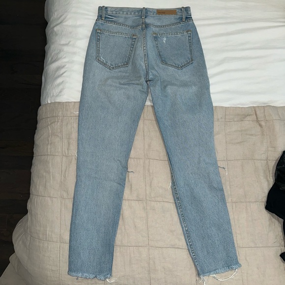 GRLFRND KAROLINA HIGH RISE DITRESSED SKINNY JEAN - Picture 6 of 6